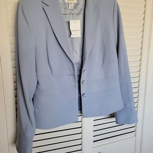 Talbot light blue spring suit, size 8
